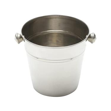 Imagem de BALDE PARA GELO DE AÇO INOX PRIME 900ML PRATEADO
