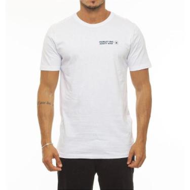 Imagem de Camiseta Hurley Ninety Wt23 Masculina Branco