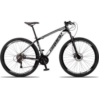 Bicicleta Aro 26 Gts Feel Freio À Disco 21 Marchas - Branco+Vermelho