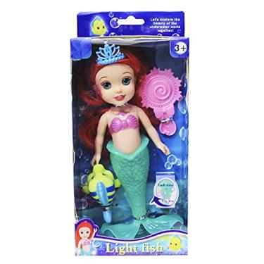 Imagem de Boneca Light Fish 18 Cm com Luz e Acessórios Cores Sortidas, Attic GK1463, +3 Anos - 146371