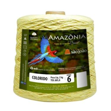 Imagem de Barbante Amazonia 2kg Fio 6 Crochê Tricô