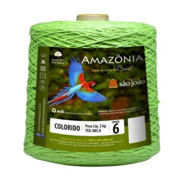 Imagem de Barbante Amazonia 2kg Fio 6 Crochê Tricô