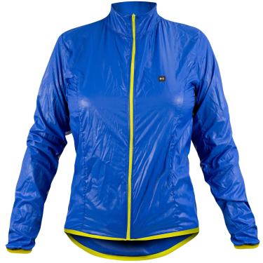 Imagem de Jaqueta Corta Vento de Ciclismo Feminina Márcio May Pro Azul