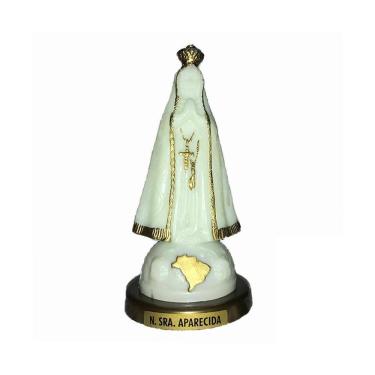 Imagem de Imagem fosforescente nossa senhora aparecida brilha n escuro