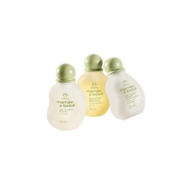 Imagem de Natura - Linha Mamae e Bebe - Mini Kit com Água de Colônia, Locao Hidratante e Sabonete Líquido (3 x 50 ml) - (Natura - Coleção Mamãe e Bebê)