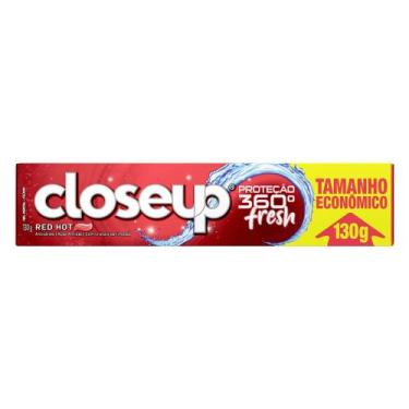 Imagem de Creme Dental em Gel Closeup Proteção 360º Fresh Red Hot 130g - Close U