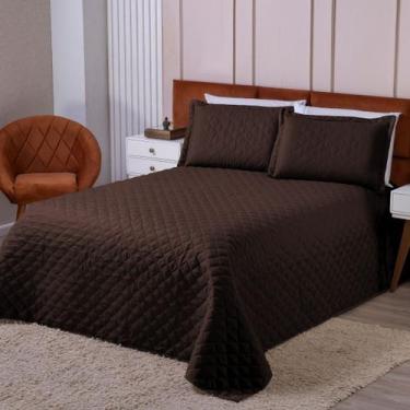 Imagem de Cobre Leito Casal Padrão Veneza 3 Peças Menor Preço - BruceBaby Bordad