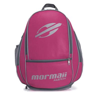 Imagem de Mochila Mormaii Match Beach Tennis Rosa e Cinza