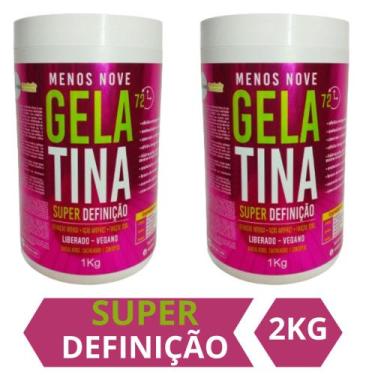 Imagem de Gelatina Para Cabelo Cacheado Explosão de Cahos Menos Nove 1kg
