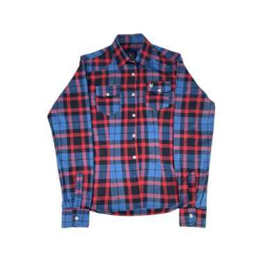 Imagem de Camisa Feminina Minuty Xadrez Manga Longa - Ref. 2600 - Escolha a cor,