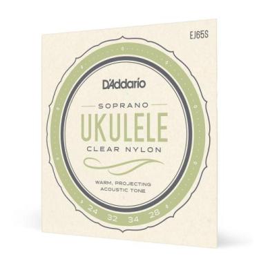 Imagem de Encordoamento Ukulele Soprano D'Addario Pro-Arté Nylon EJ65S - D addar
