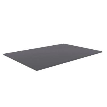 Imagem de Tampo Para Balcão de Cozinha 120cm MDP - AJL Móveis, Cinza