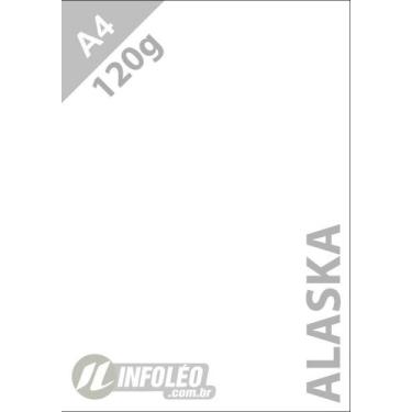 Imagem de Papel 120 gramas A4 Alaska (Branco) Color Plus - 10 unidades