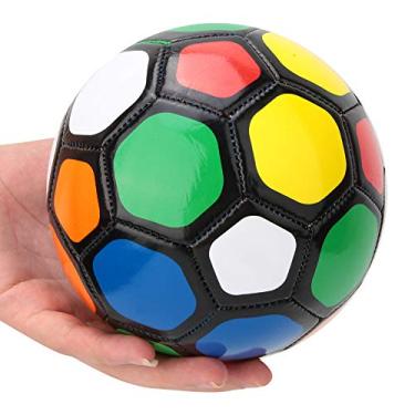 Imagem de Bola de Futebol EBTOOLS nº 4 para Crianças, Leve, PU, ​​inflável, Esportes, Prática, Lazer, Macia, para Bebês/alunos do Ensino Fundamental/crianças, Brinquedos (Bolas coloridas)