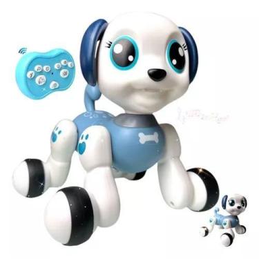 Imagem de Robô Cachorro Controle Remoto Pet Recarregável Ninho Boy - Toys