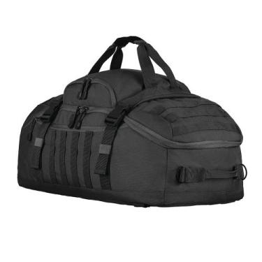 Imagem de Mala Mochila Invictus Expedition 70 Litros Tática Militar, Preto