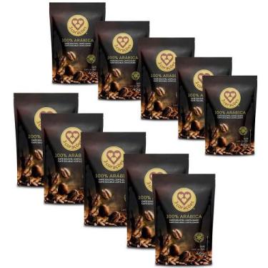 Imagem de Café Solúvel 100% Arábica Três Corações Kit 10 Refis de 40g