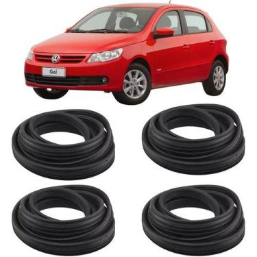 Imagem de Kit Borracha De Porta Lateral Vw Gol 2008 A 2018 G5 G6 G7 G8 - VCG