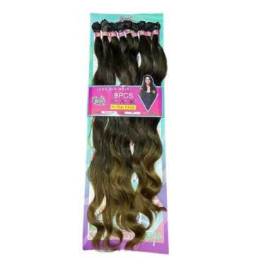 Imagem de Cabelo Bio Vegetal Brazilian Hair Style 320gr - GM Hair, 1B-27
