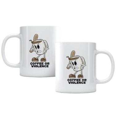 Imagem de Caneca Coffee Or Violence - Studio Geek
