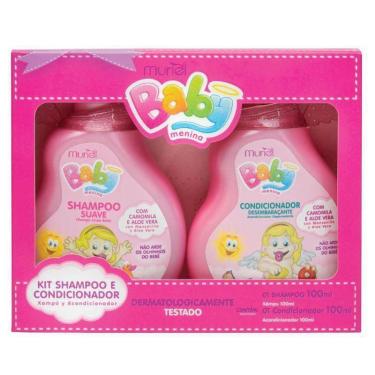 Imagem de Kit Muriel Baby Menina Shampoo + Condicionador
