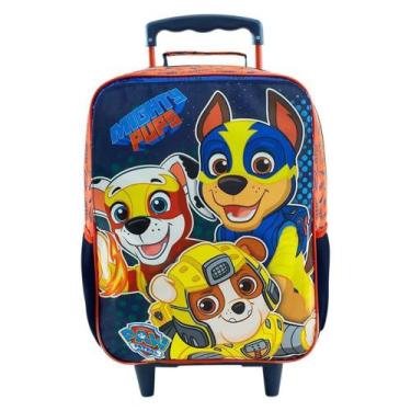 Imagem de Mochila com Rodinhas Infantil Xeryus Patrulha Canina Masculina