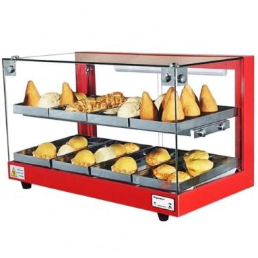 Imagem de BD8 - Estufa Beta para salgados de 8 bandejas Dupla Vermelha - 220V - 