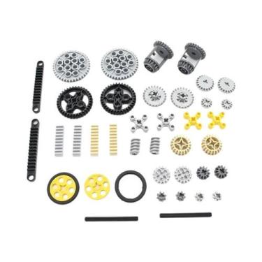 Imagem de Liftarm Parafuso Prisioneiro Feixe Eixo Conector Painel Pneus De Carro