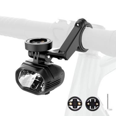 Imagem de RBRL Luz de bicicleta super brilhante para bicicleta, farol recarregável tipo C 150LUX, luz frontal de bicicleta à prova d'água, para estrada, montanha, passeios noturnos