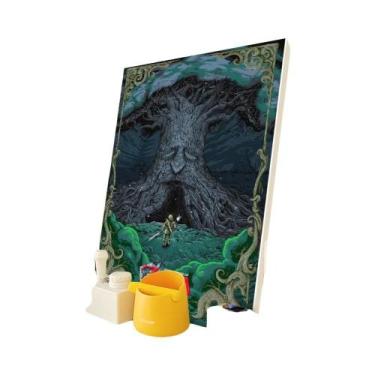 Imagem de Kawaii Zeldas Tears of the King Anime Poster DIY Adesivo Whitepaper Pa