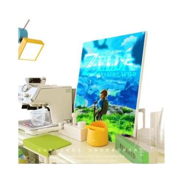 Imagem de Kawaii Zeldas Tears of the King Anime Poster DIY Adesivo Whitepaper Pa