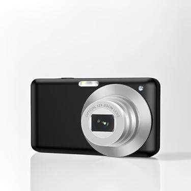 Imagem de VBESTLIFE Câmera Digital 4K, Câmera WiFi 64MP AutoFocus Vlogging, Zoom óptico de 10x e Zoom Digital 2x, Tela de 3 Polegadas, Câmera Compacta de Arremesso (Preto)