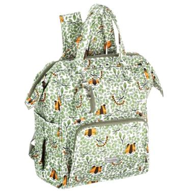 Imagem de Mochila Maternidade Multifuncional Tigre Verde - Fazendo Arte