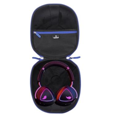 Imagem de Tourmate Capa rígida de armazenamento para fones de ouvido ASUS ROG Delta II/Delta S Core/Strix G/Delta S Animate/Pelta Gaming – Capa de viagem para ASUS TUF/TUF Gaming H1 Gaming Headset (caixa para