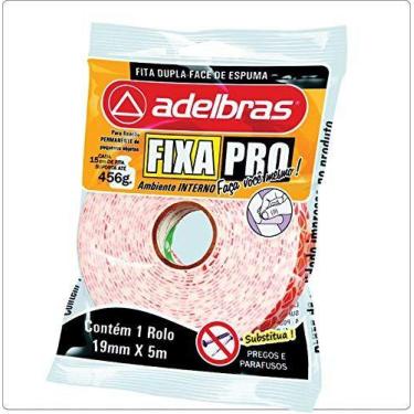 Imagem de Fita Dupla Face Fixa Pro Espuma 19Mmx5Mts - ADELBRAS