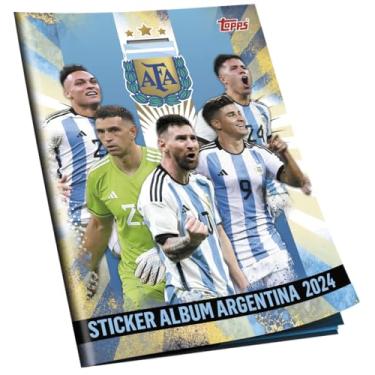 Imagem de Kit Álbum de Figurinhas COMPLETO AFA Argentina Oficial com 139 Figurinhas