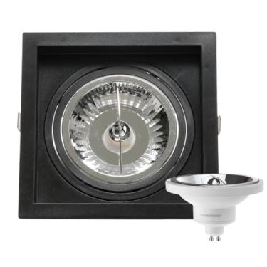 Imagem de SAVE ENERGY - Embutido Recuado Ar111 + Lâmpada Led 12w 4000k 24° Save Energy