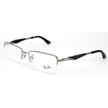 Imagem de Armação para Óculos Ray-Ban 0RX6285 2502 Tam 53 / Chumbo