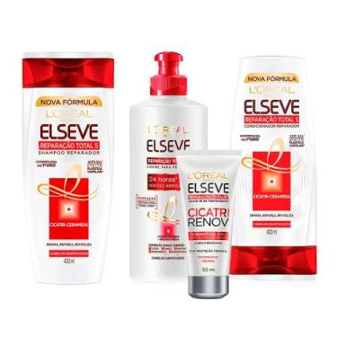 Imagem de L'Oréal Paris Elseve Reparação Total 5 Kit - Shampoo + Condicionador +