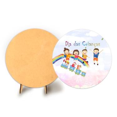 Imagem de Painel 50cm C/Elastico Dia das Crianças + Suporte MDF (CRI0004)