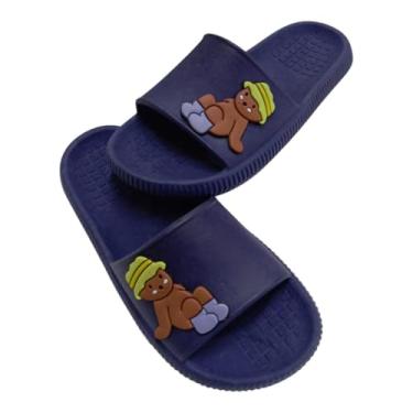 Imagem de Chinelo Slide MAX Bobbye Good´s Leve Infantil Confortável (MArinho, Forma Pequena, BR, Criança de 9 a 12 anos, Faixa Numérico, 27, 28)