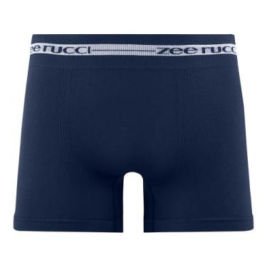 Imagem de Cueca Boxer sem Costura Navy Zee Rucci, GG