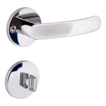 Imagem de 2X Fechadura Interna Aliança 2800/11 Porta De Madeira Banhei