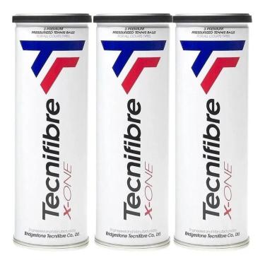 Imagem de Bola de Tênis Tecnifibre X-One Pack Com 03 Tubos-Unissex