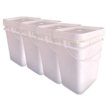 Imagem de Balde paraíba retangular 20l - 4 pçs