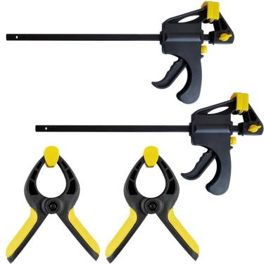 Imagem de Kit 4 Grampos Sargento 150mm EDA 