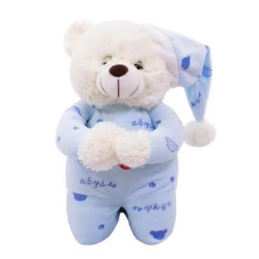 Imagem de Ursinho Pelúcia Reza Pai Nosso - Oração - 36cm - Fofinho - FOFFYLANDIA