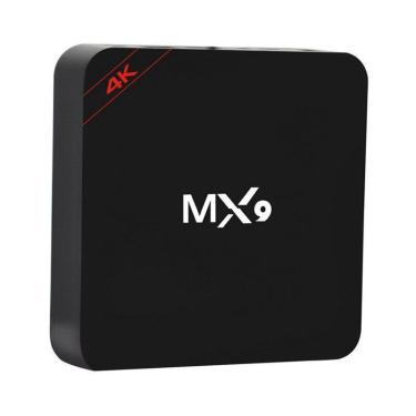 Imagem de Conversor Smart Tv Box Mx9 4K Ultra Hd Wi-Fi Android