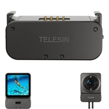 Imagem de Base Magnética de Carregamento para DJI Action 2 - Telesin