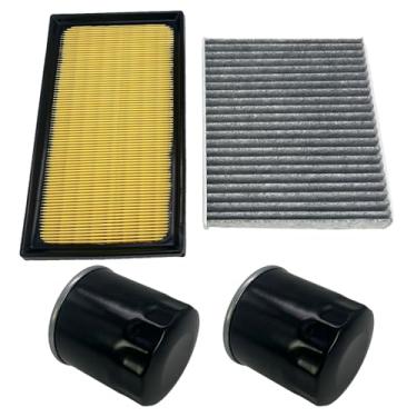Imagem de Filtro de ar para motor e cabine e 2 pacotes de filtros de óleo adequados para Lexus ES300h NX350h NX450h+ RX350h UX200 Toyota Avalon C-HR Camry Corolla Crown Highlander RAV4 Sienna Venza Substitui